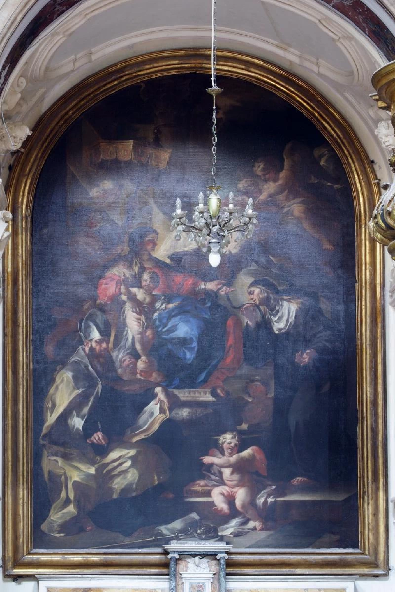 Madonna con Gesù Bambino tra Sant'Agostino e Santa Monica